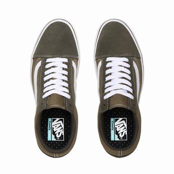 Damske Tenisky Vans Suede and Textile ComfyCush Old Skool Nachový VA29IYTXR